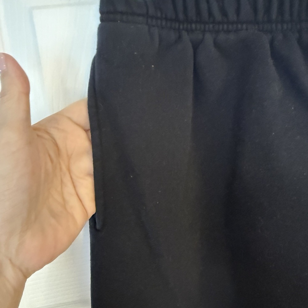 TNA Sweatfleece Joggers Women's Small Black Cozy‎ Fleece Mega Fit Streetwear EUC - Picture 8 of 12